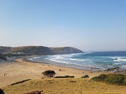 Coffee bay beach view