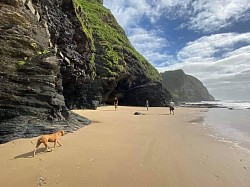 Coffee Bay Beach Gorgeous cliffs at the wild coast