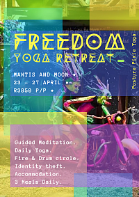 Freedom Retreat Event Poster