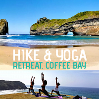 Hike and yoga retreat coffee bay coffee shack affordable