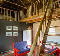 Kings house interior yoga retreat for 8 people coffee bay coffee shack south africa